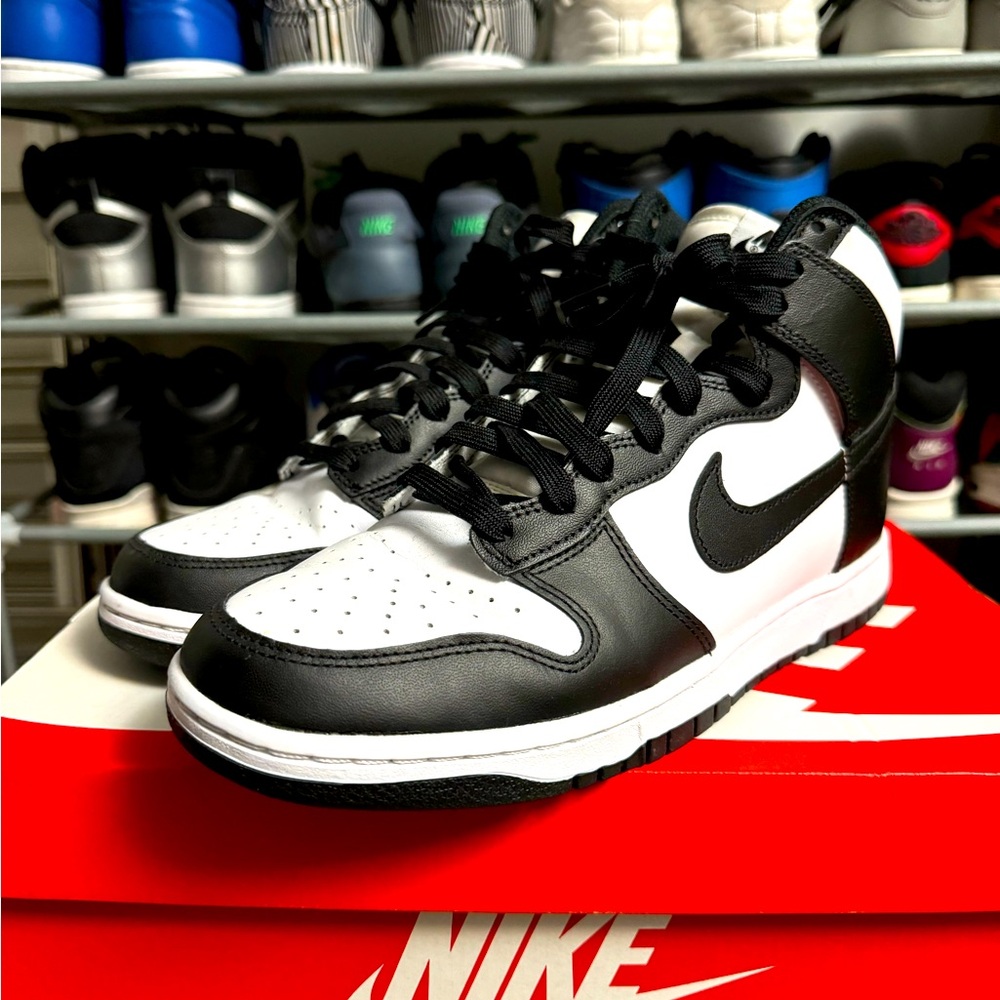 Nike Dunk Hi Panda - Size 10